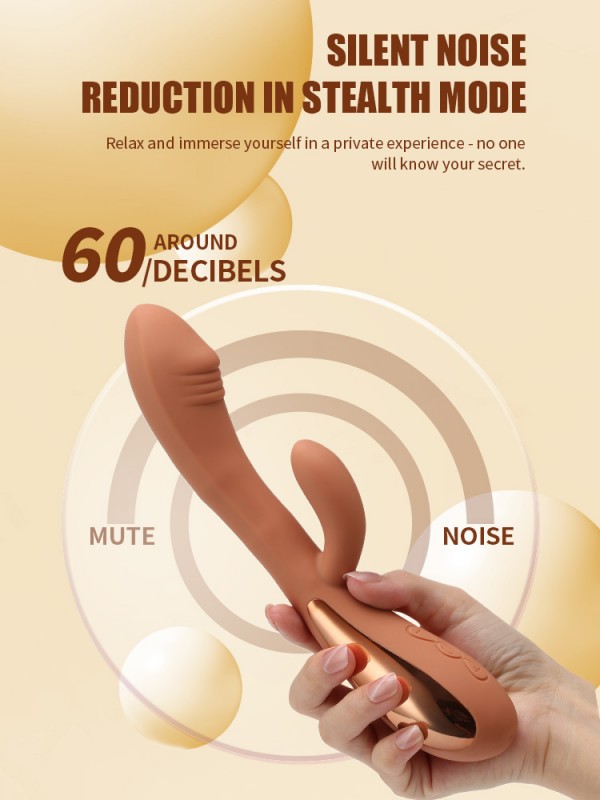 Diosa G-Spot Rabbit Vibrator |Female adult toys|Clitoral and G-Spot Stimulation | USB Rechargeable | Waterproof | Medical-Grade Silicone