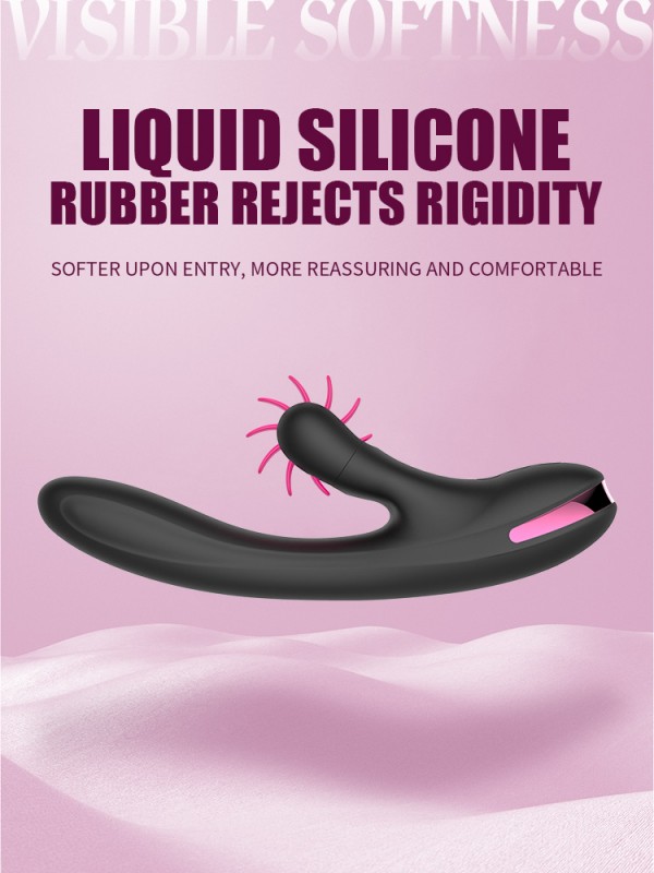 Vibrator Dildo Dual Motors 10 Vibration Modes G Spot Clitoral Stimulator Rechargeable Silicone Waterproof Dildos Sex Adult Toys for Women and Couple