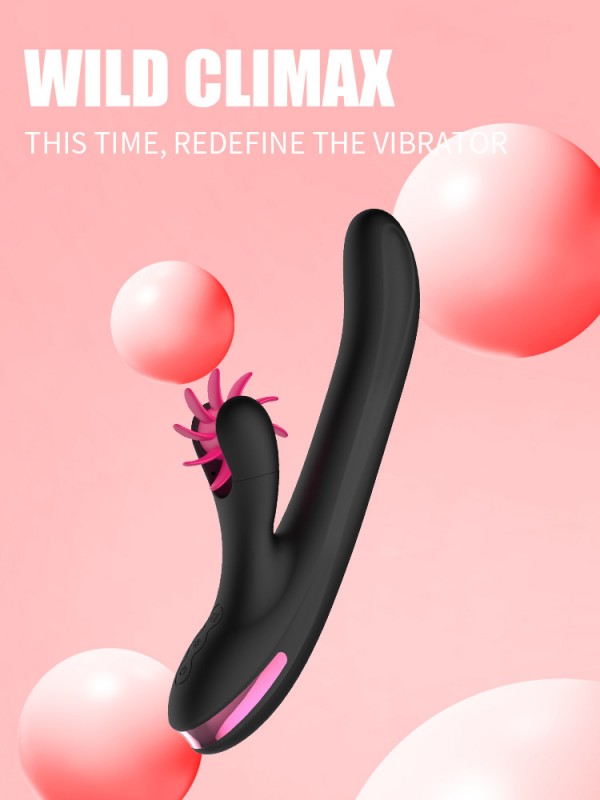 Vibrator Dildo Dual Motors 10 Vibration Modes G Spot Clitoral Stimulator Rechargeable Silicone Waterproof Dildos Sex Adult Toys for Women and Couple