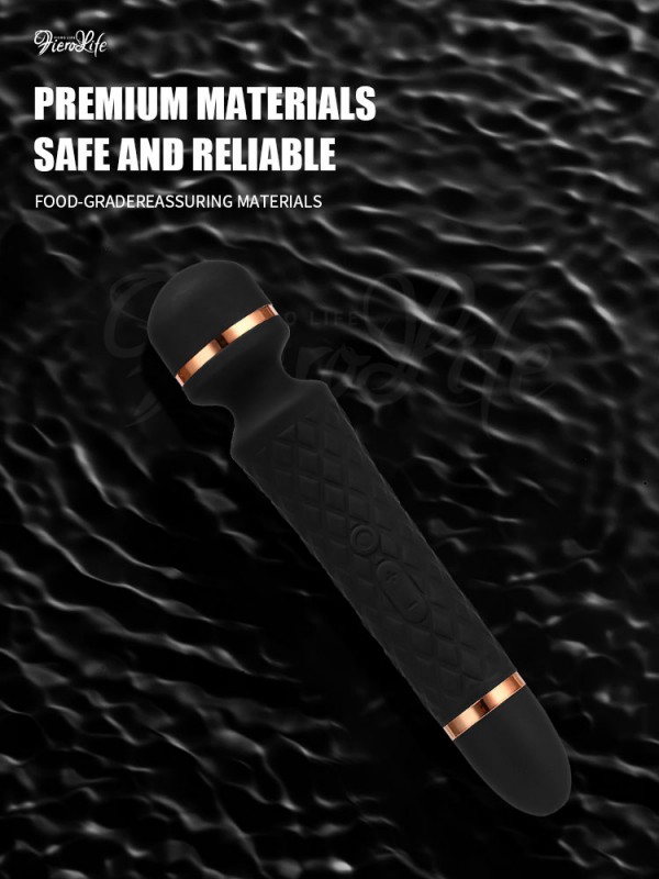 Vibrator Wand,Sex Toys, Clit Stimulator Vibrators, Vibrator for Woman,Sex Toy,Gifts for Women,20 Patterns & 8 Speeds of Pleasure,Quiet & Mini, Adult Sex Toys -Small Vibrators (Black)