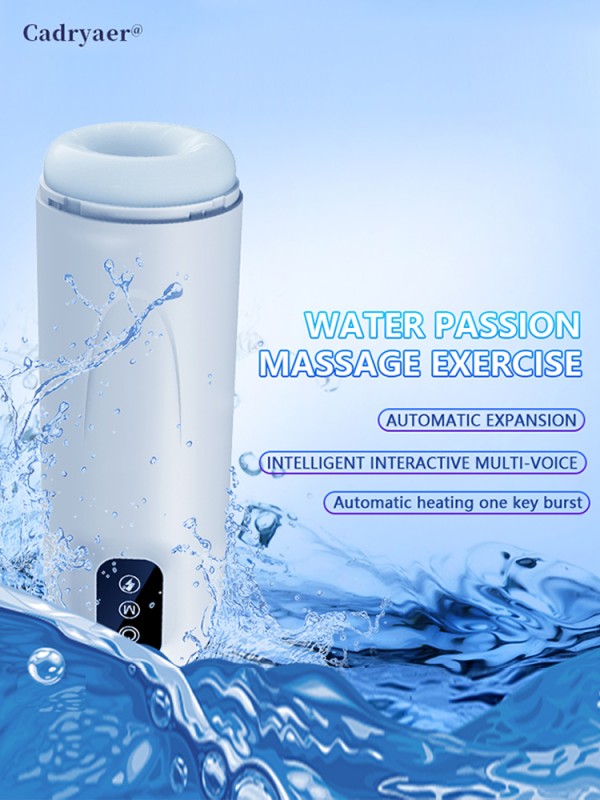 The latest fully automatic male masturbator features a waterproof design and is equipped w...