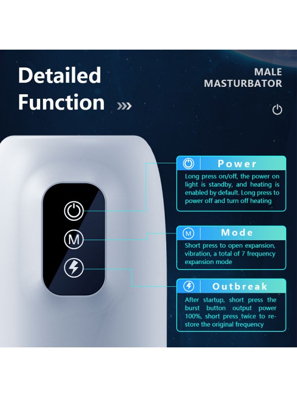 The latest fully automatic male masturbator features a waterproof design and is equipped with 7 rotation functions and a 3D realistic textured sleeve, aimed at providing an ultimate pleasure experience.